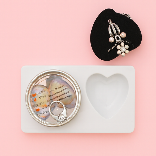 Freshwater Shell Canned Oyster Ocean Love Real Pearl Necklace Set