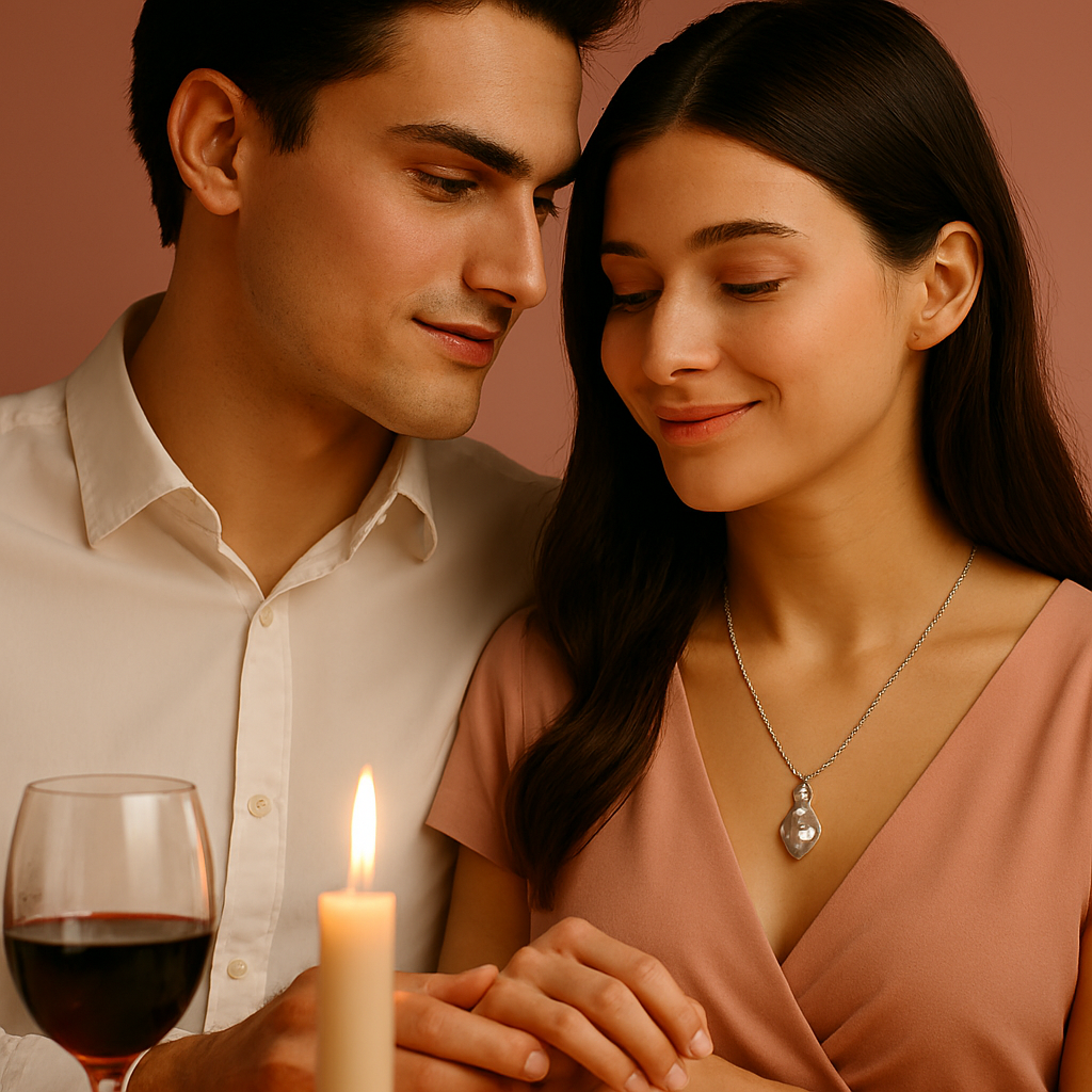 Freshwater Shell Canned Oyster Ocean Love Real Pearl Necklace Set