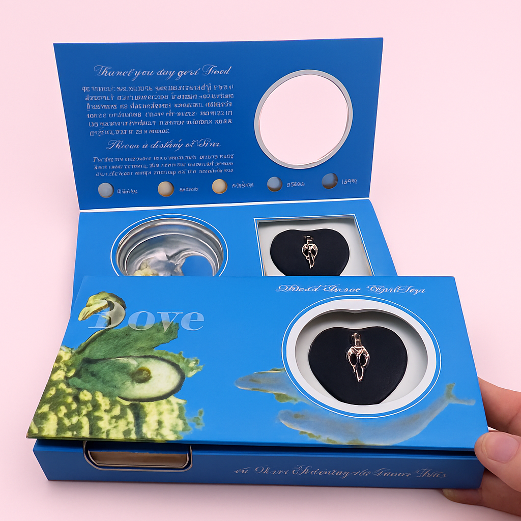 Freshwater Shell Canned Oyster Ocean Love Real Pearl Necklace Set